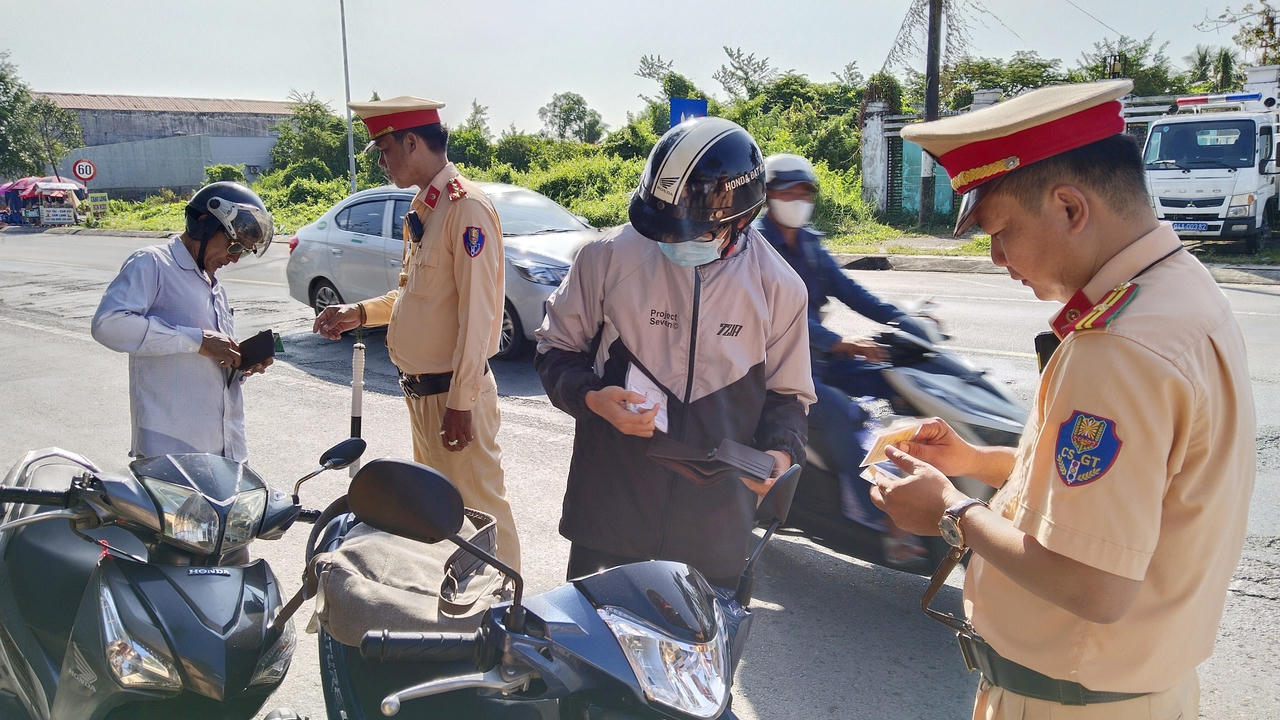 Bảo đảm trật tự, an toàn giao thông trên tuyến Quốc lộ