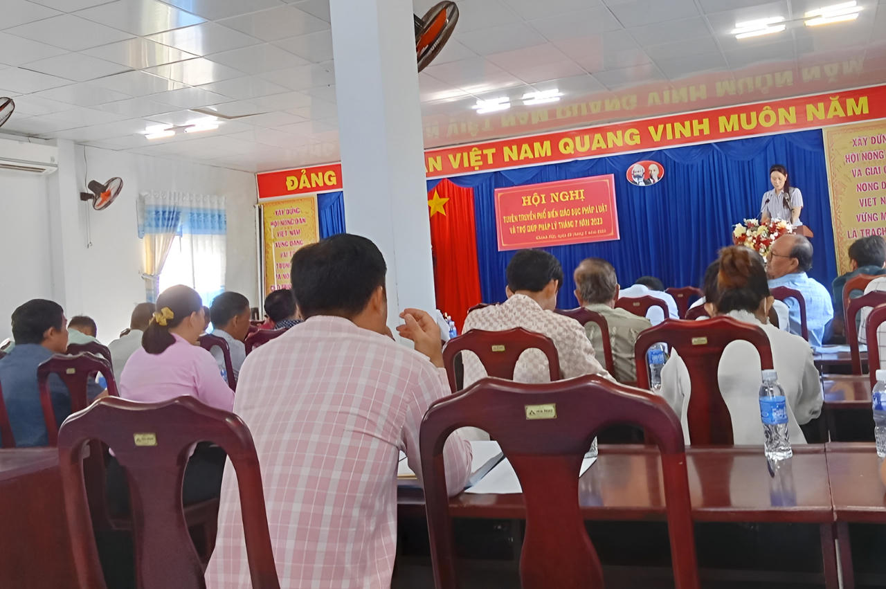 Cà Mau: Nâng cao hiệu quả công tác trợ giúp pháp lý