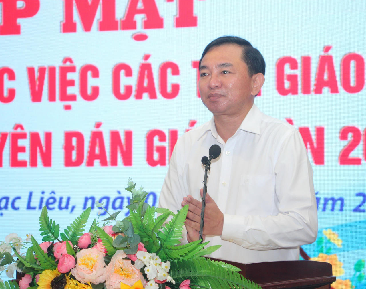 Lãnh đạo tỉnh Bạc Liêu chúc Tết chức sắc, chức việc các tôn giáo 