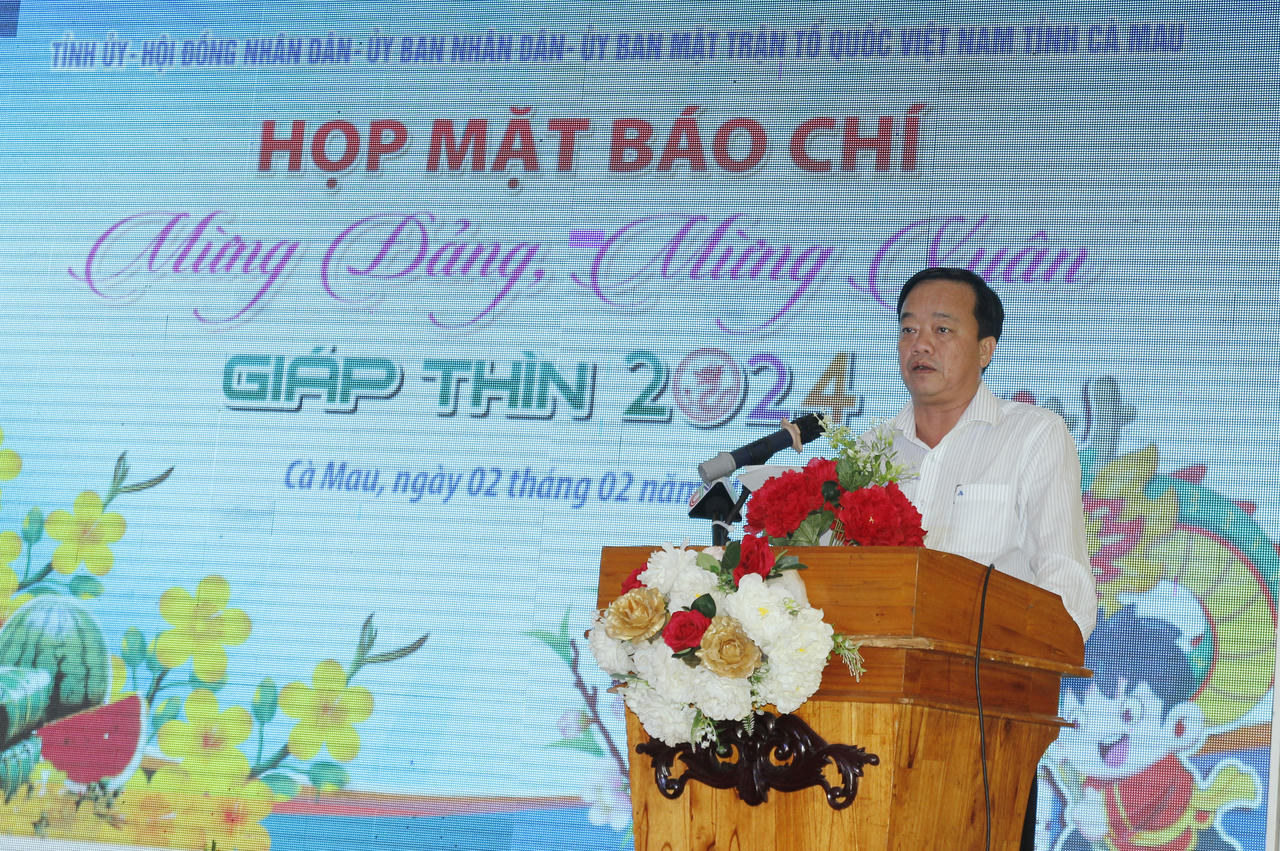 "Báo chí đã tích cực góp phần vào sự phát triển kinh tế - xã hội của tỉnh Cà Mau"