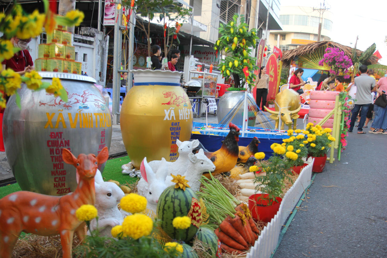 Tái hiện không gian chợ quê xưa tại Bạc Liêu