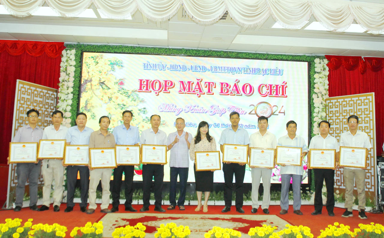 Báo chí góp phần quan trọng đưa Bạc Liêu đứng thứ 24/63 cả nước