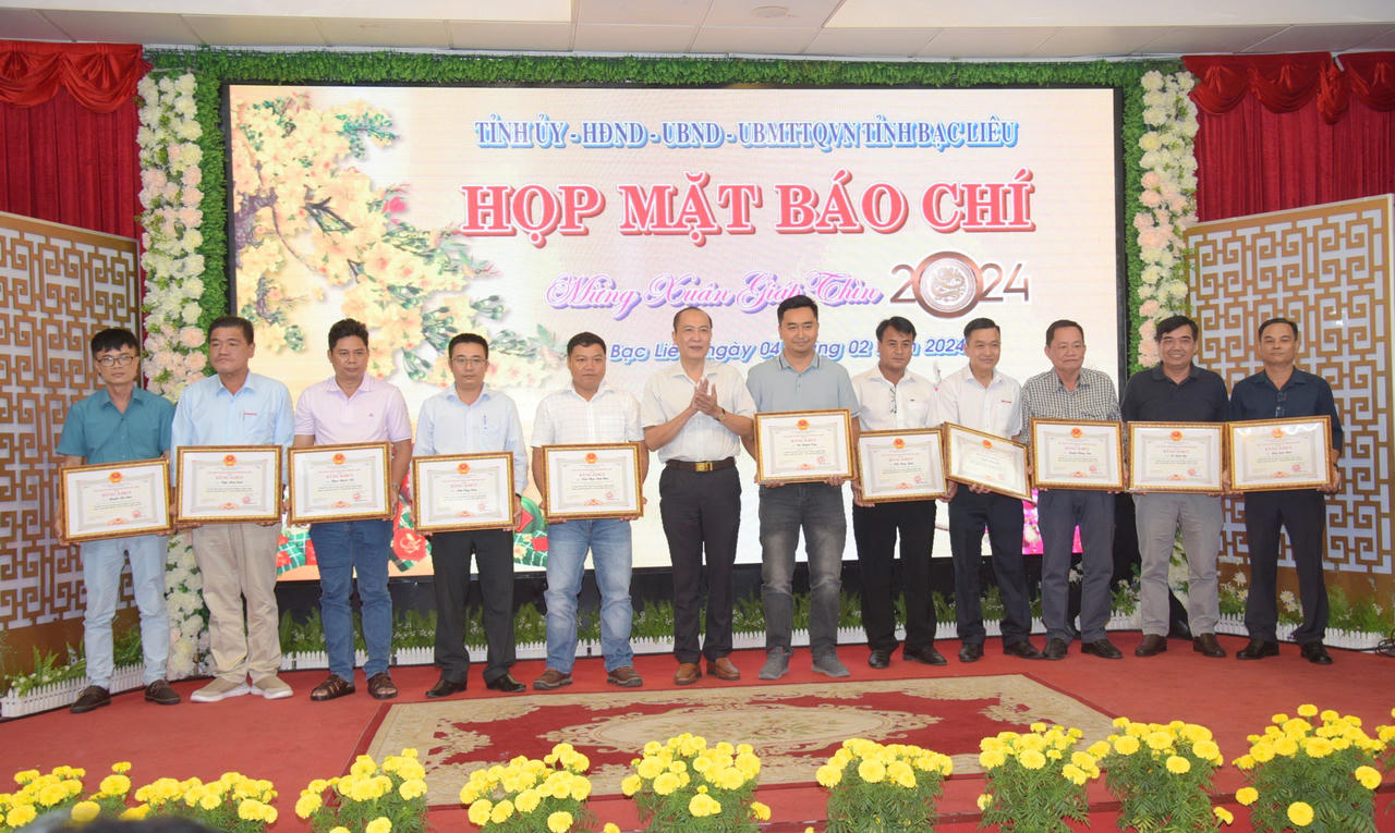 Báo chí góp phần quan trọng đưa Bạc Liêu đứng thứ 24/63 cả nước