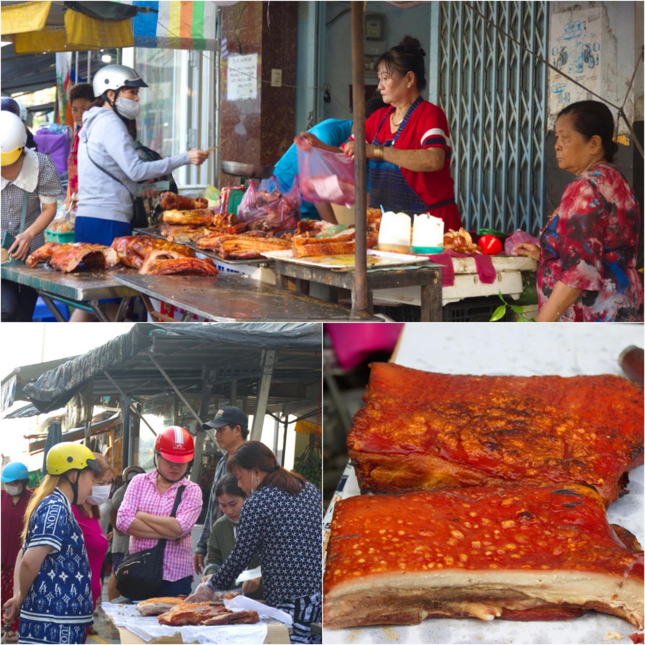 Người dân Bạc Liêu mua heo quay, cá lóc nướng… ngày vía Thần Tài