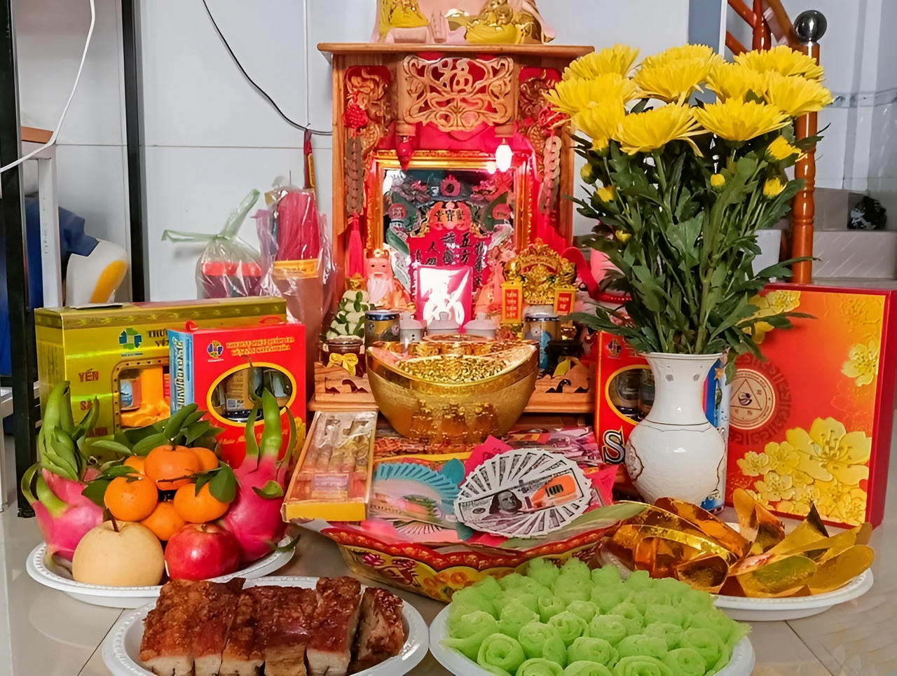 Người dân Bạc Liêu mua heo quay, cá lóc nướng… ngày vía Thần Tài