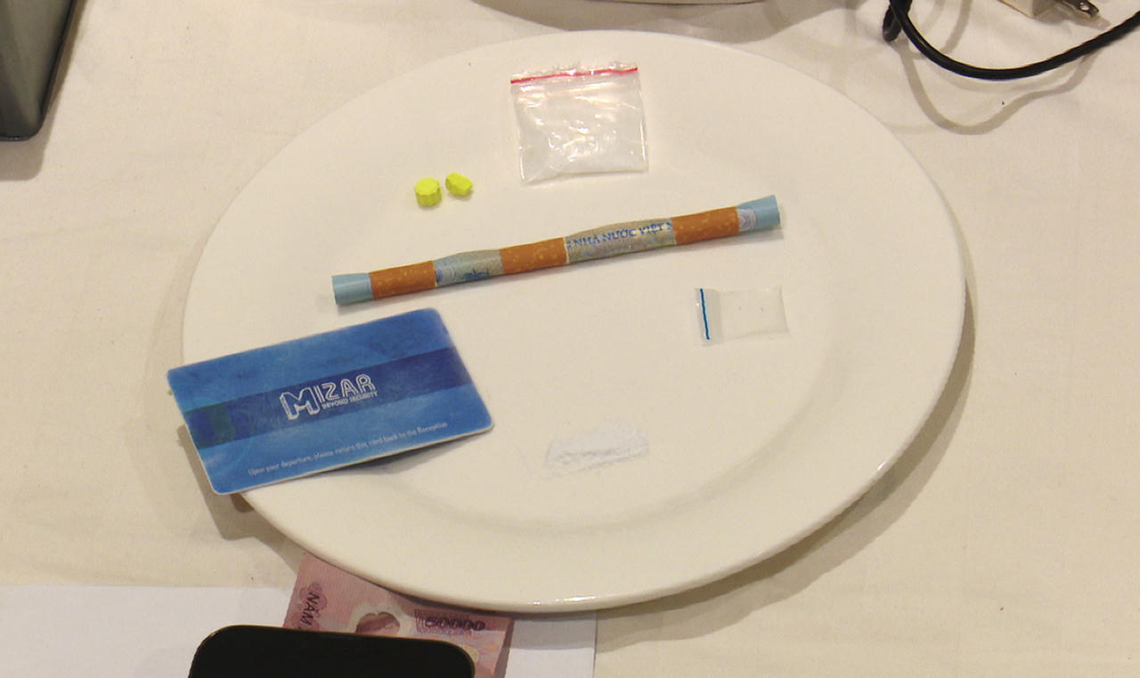 Phát hiện 5 đối tượng tàng trữ, sử dụng trái phép chất ma túy tại khách sạn