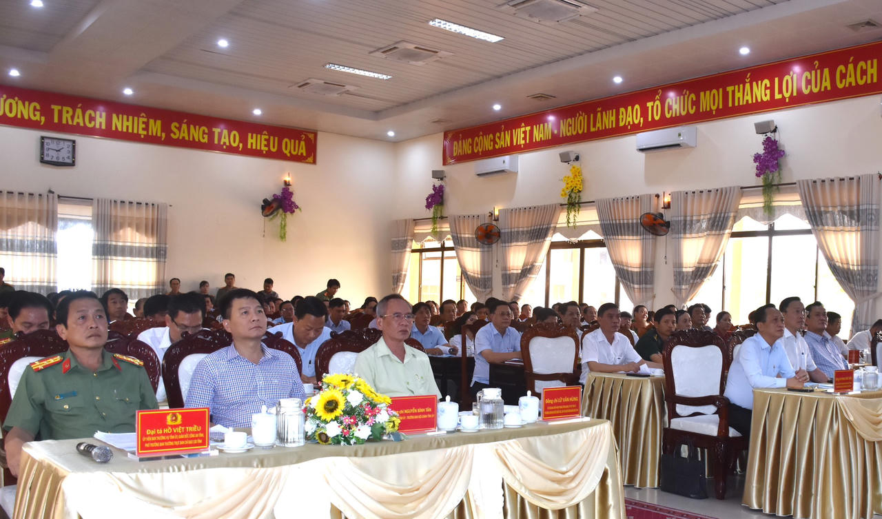 Bạc Liêu: Quyết liệt phòng, chống tội phạm, giữ vững an ninh trật tự