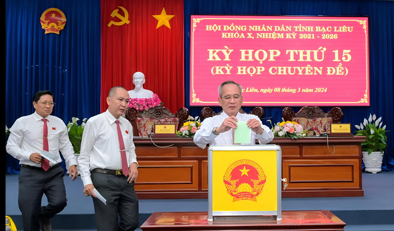 Bạc Liêu: Bầu bổ sung 2 Phó Chủ tịch UBND tỉnh nhiệm kỳ 2021 - 2026