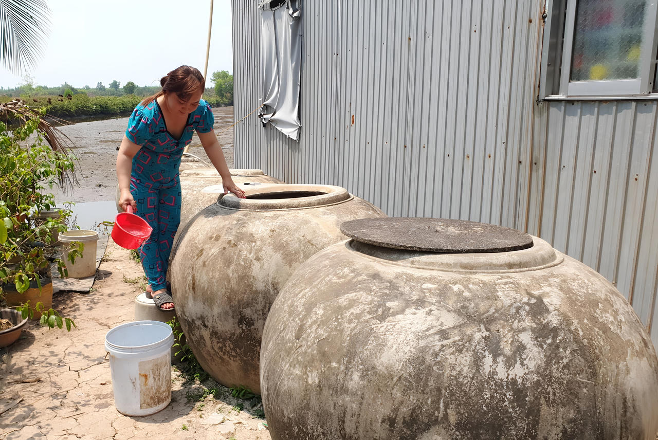 Khoảng 12.000 hộ dân ở Cà Mau nguy cơ thiếu nước sinh hoạt