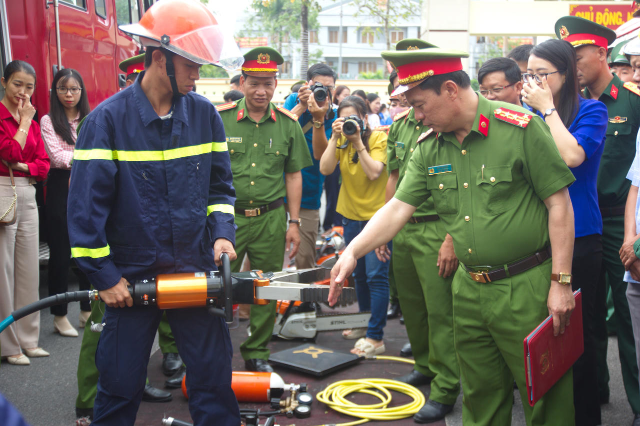 Bạc Liêu phát động phong trào PCCC và CNCH trong thanh thiếu nhi