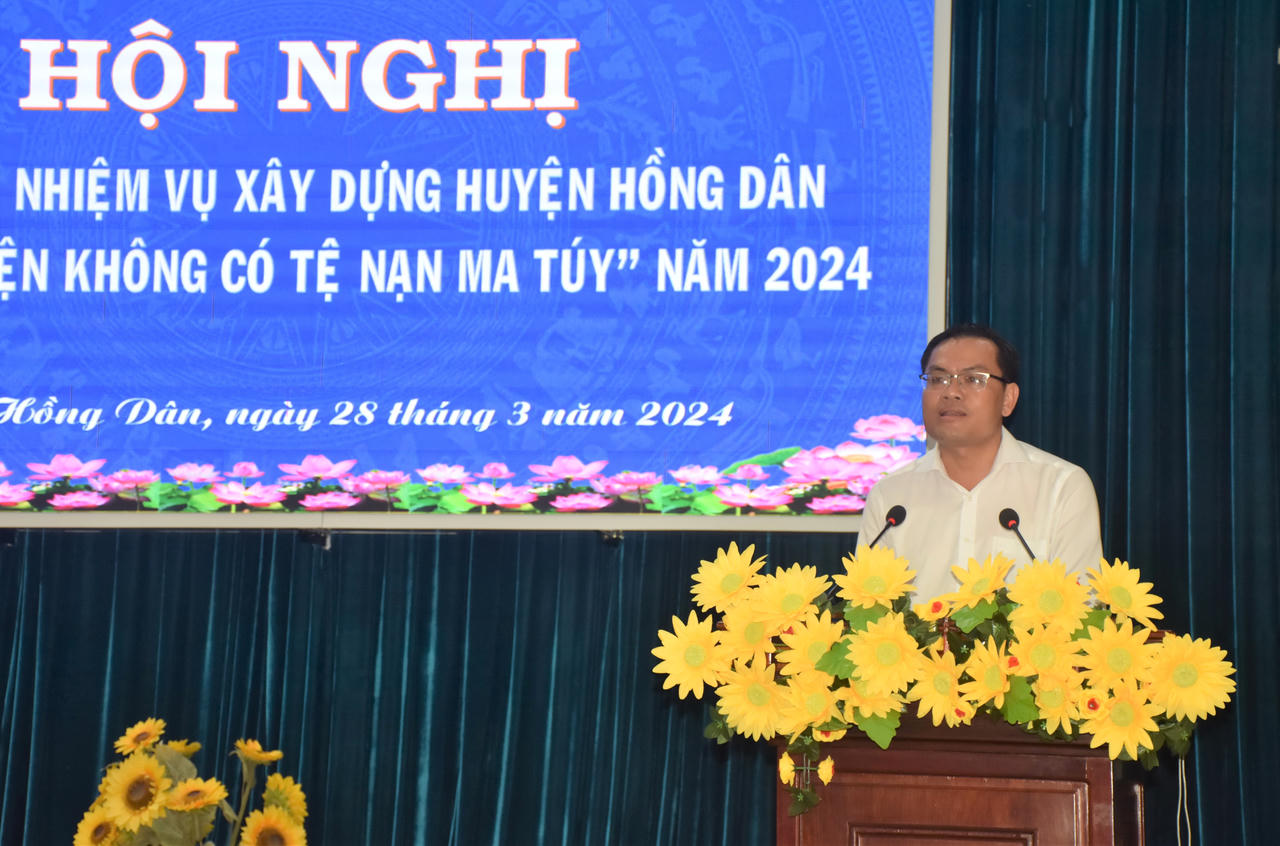 Quyết xây dựng Hồng Dân, tỉnh Bạc Liêu không có tệ nạn ma túy