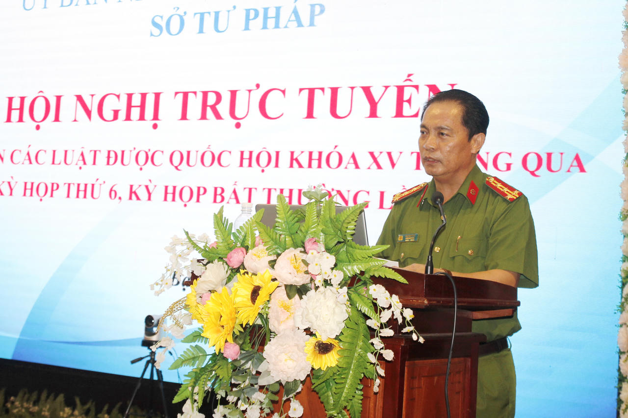 Bạc Liêu: Triển khai các Luật mới được Quốc hội khóa XV thông qua tại Kỳ họp thứ 6