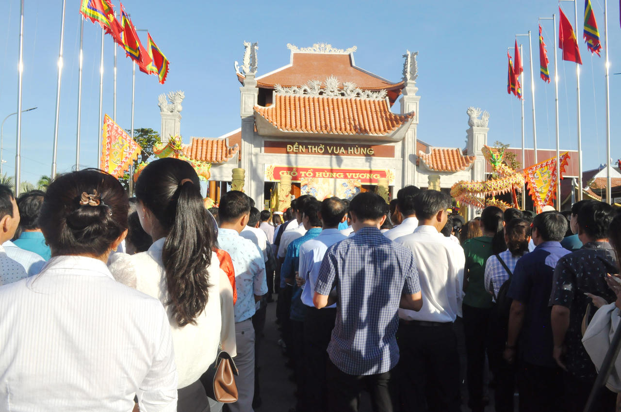 Cà Mau trọng thể tổ chức Lễ giỗ Tổ Hùng Vương 
