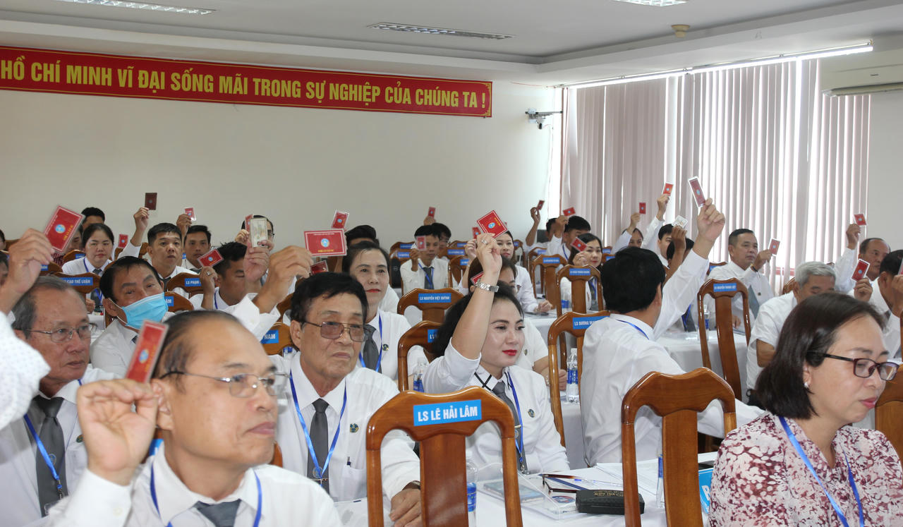 Luật sư Nguyễn Duy Sơn được bầu làm Chủ nhiệm Đoàn Luật sư tỉnh Bạc Liêu