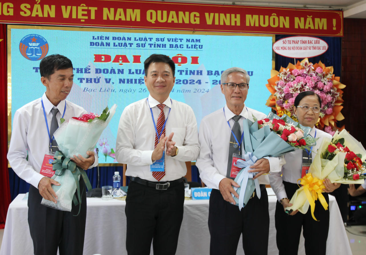 Luật sư Nguyễn Duy Sơn được bầu làm Chủ nhiệm Đoàn Luật sư tỉnh Bạc Liêu