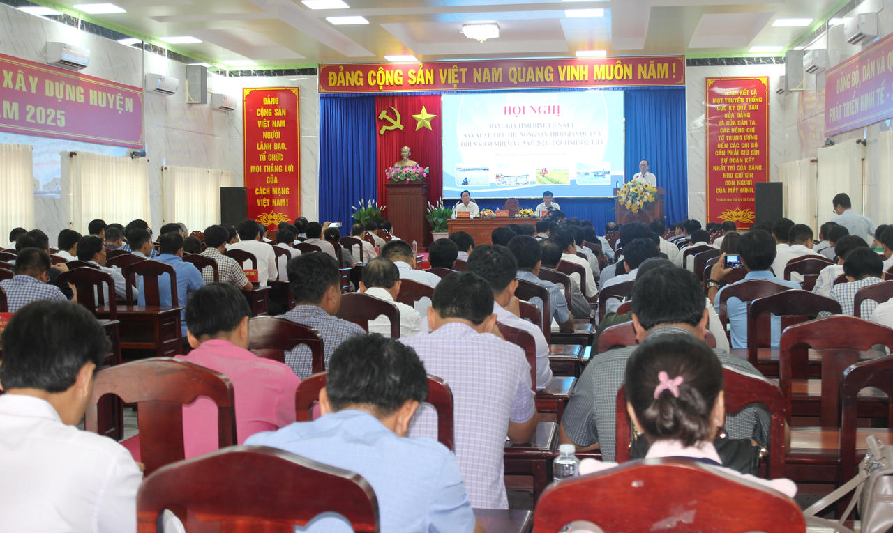 Bạc Liêu liên kết sản xuất để phát triển sản xuất - tiêu thụ nông sản 