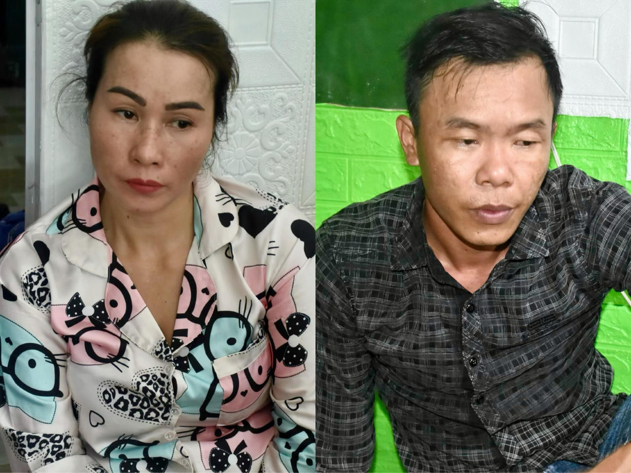 Bắt quả tang đôi vợ chồng tàng trữ, mua bán trái phép chất ma túy