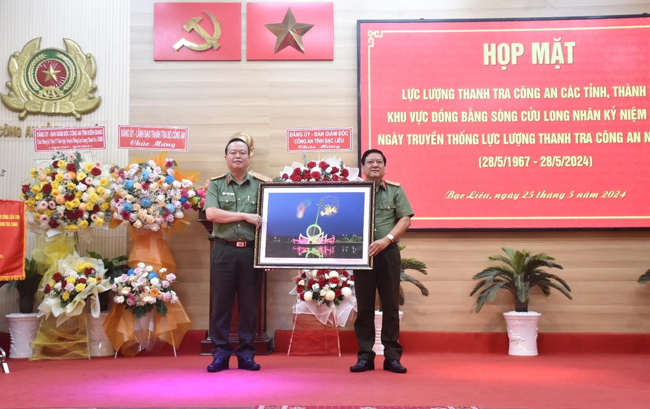 Họp mặt kỷ niệm ngày truyền thống lực lượng Thanh tra CAND các tỉnh ĐBSCL