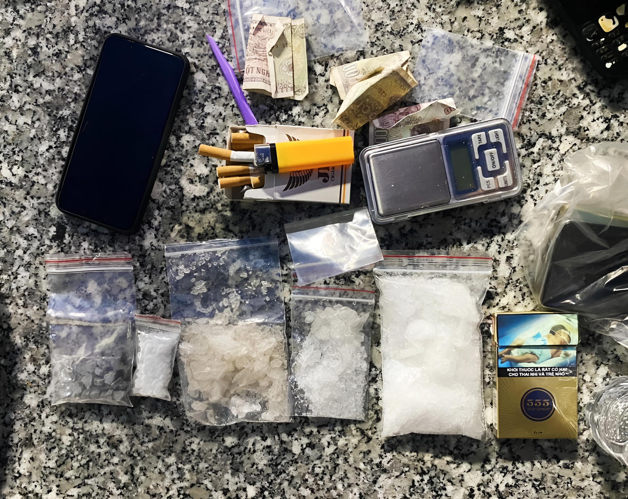 Đồn Biên phòng Rạch Gốc (Cà Mau) bắt giữ đối tượng tàng trữ trái phép chất ma túy