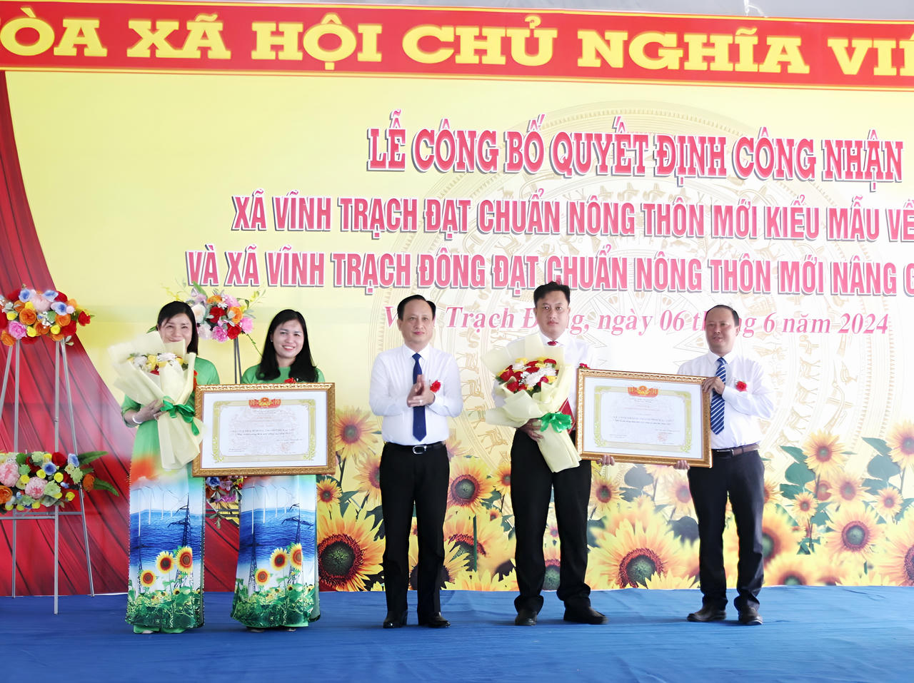 Bạc Liêu: Xã Vĩnh Trạch Đông đạt chuẩn NTM nâng cao và Vĩnh Trạch đạt chuẩn NTM kiểu mẫu về giáo dục