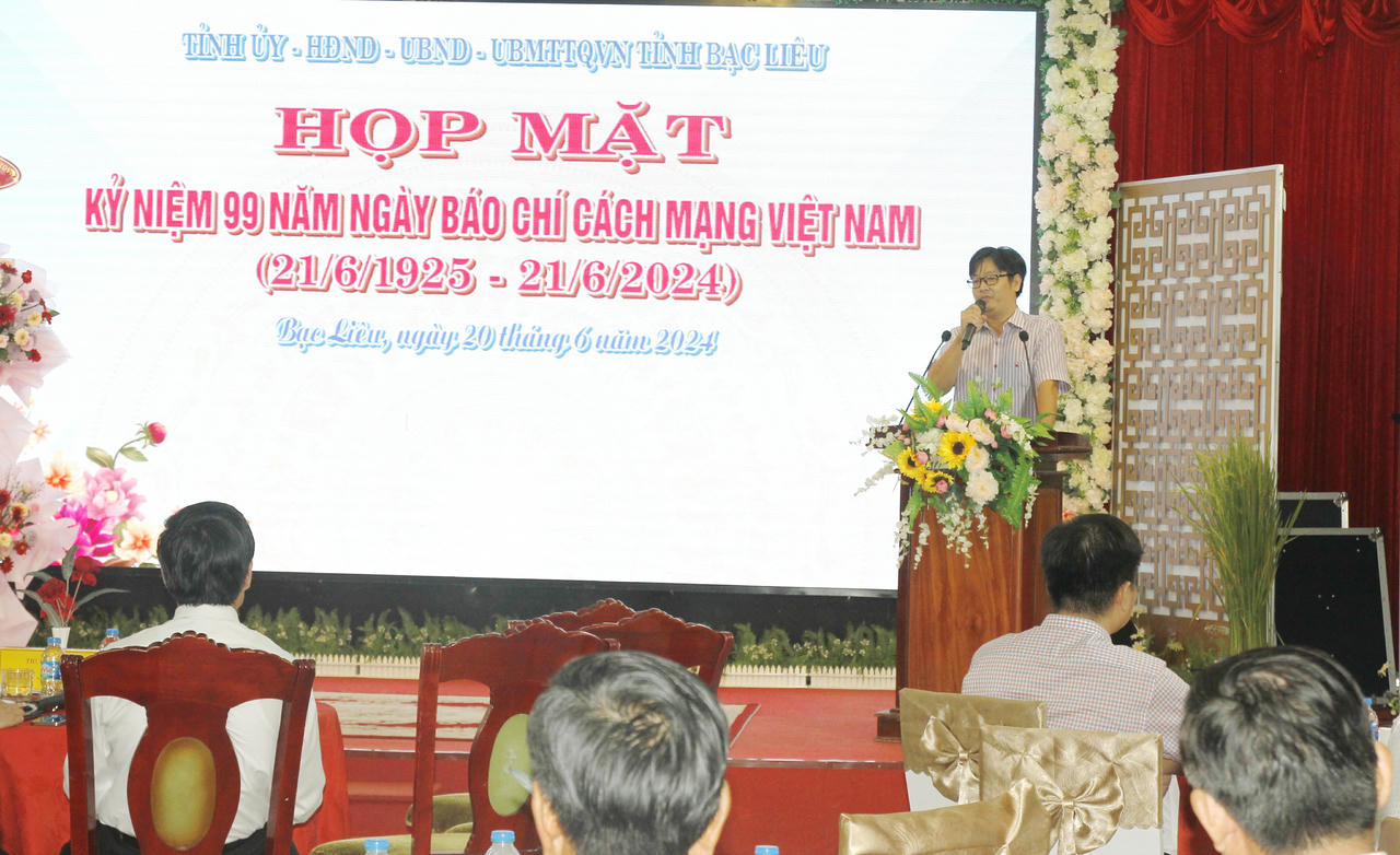 Báo chí đồng hành cùng sự phát triển của tỉnh Bạc Liêu