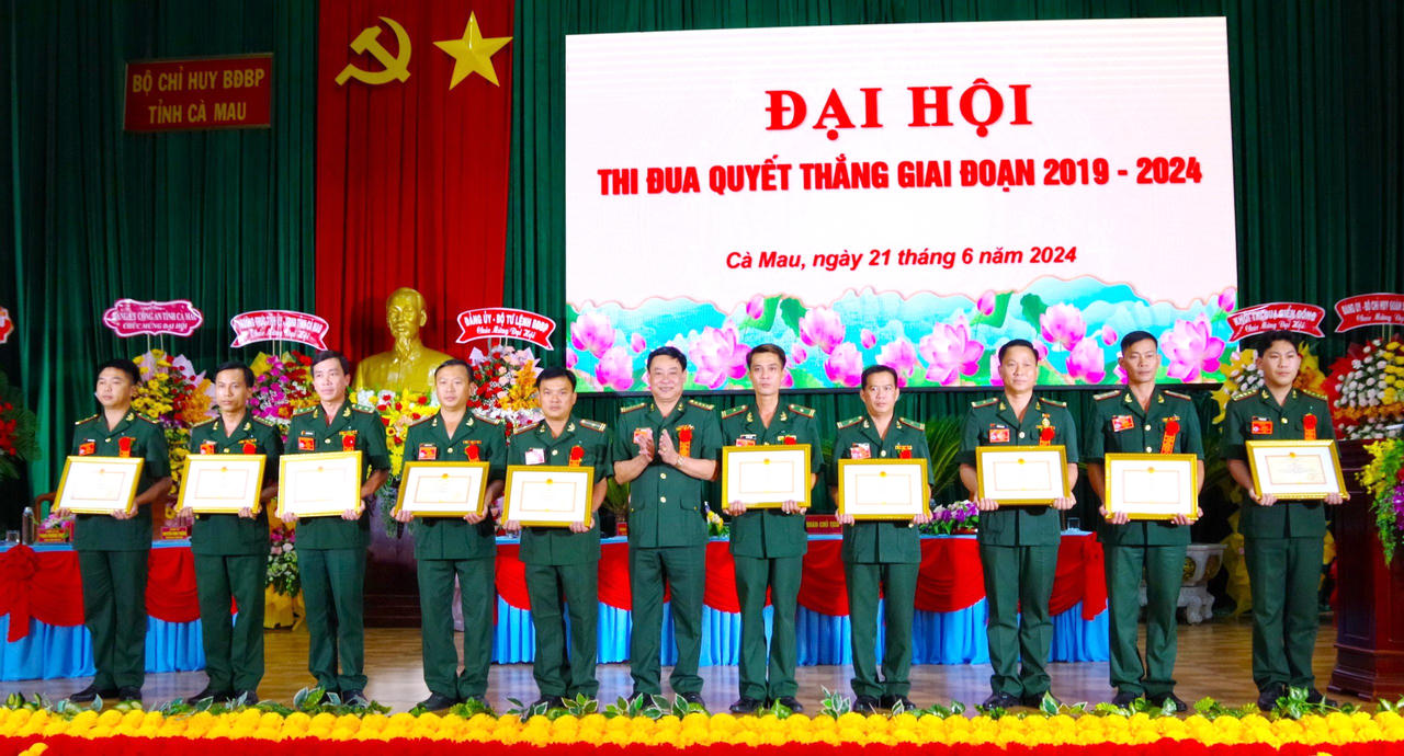 Cán bộ, chiến sĩ Bộ đội Biên phòng Cà Mau hoàn thành xuất sắc nhiệm vụ