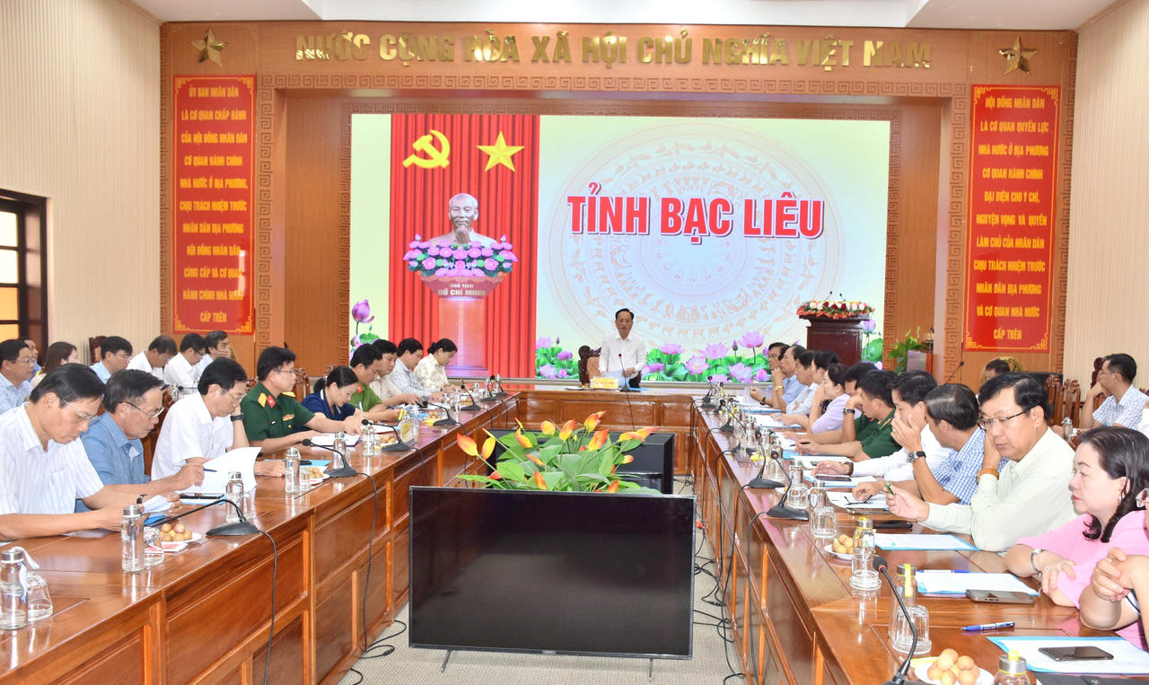 Chủ tịch tỉnh Bạc Liêu: Không được chủ quan, lơ là đối với nguy cơ sạt lở 