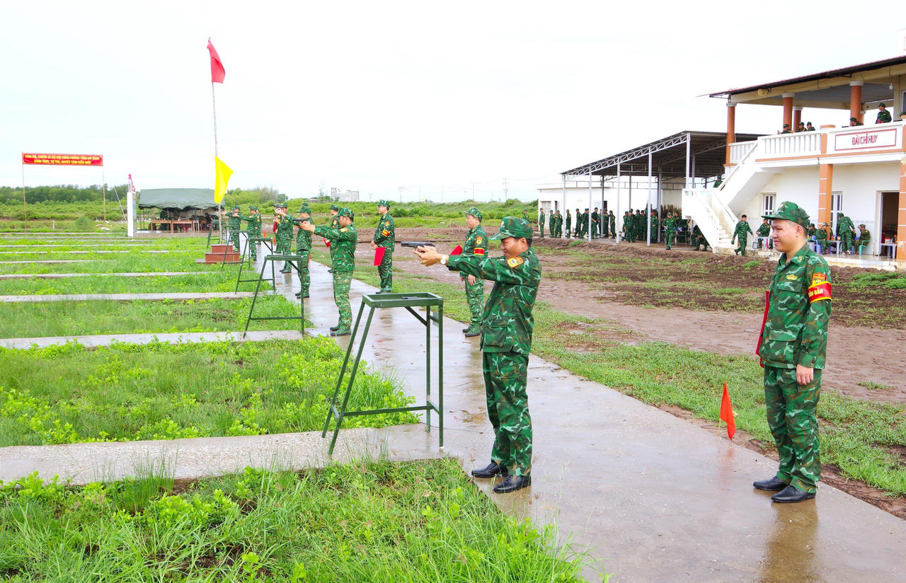 Bộ đội Biên phòng Cà Mau: Nhiều cá nhân đạt thành tích bắn súng giỏi