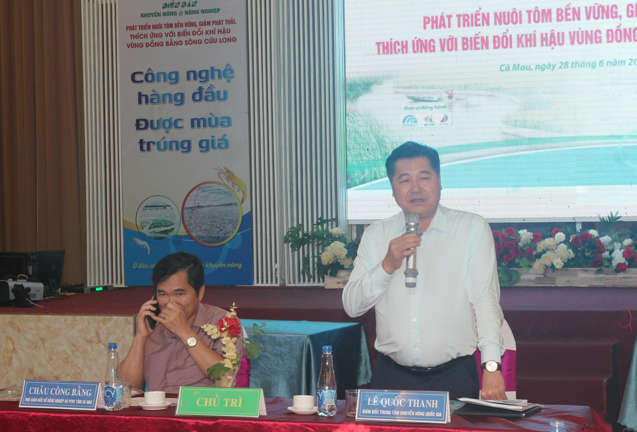 Nuôi tôm bền vững thích ứng với biến đổi khí hậu vùng ĐBSCL