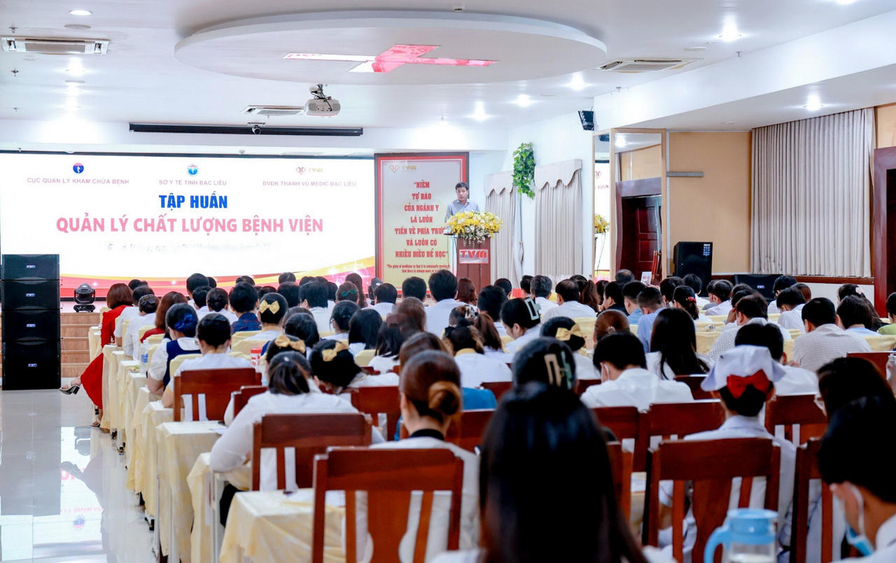 Tập huấn nâng cao chất lượng Bệnh viện ở Bạc Liêu