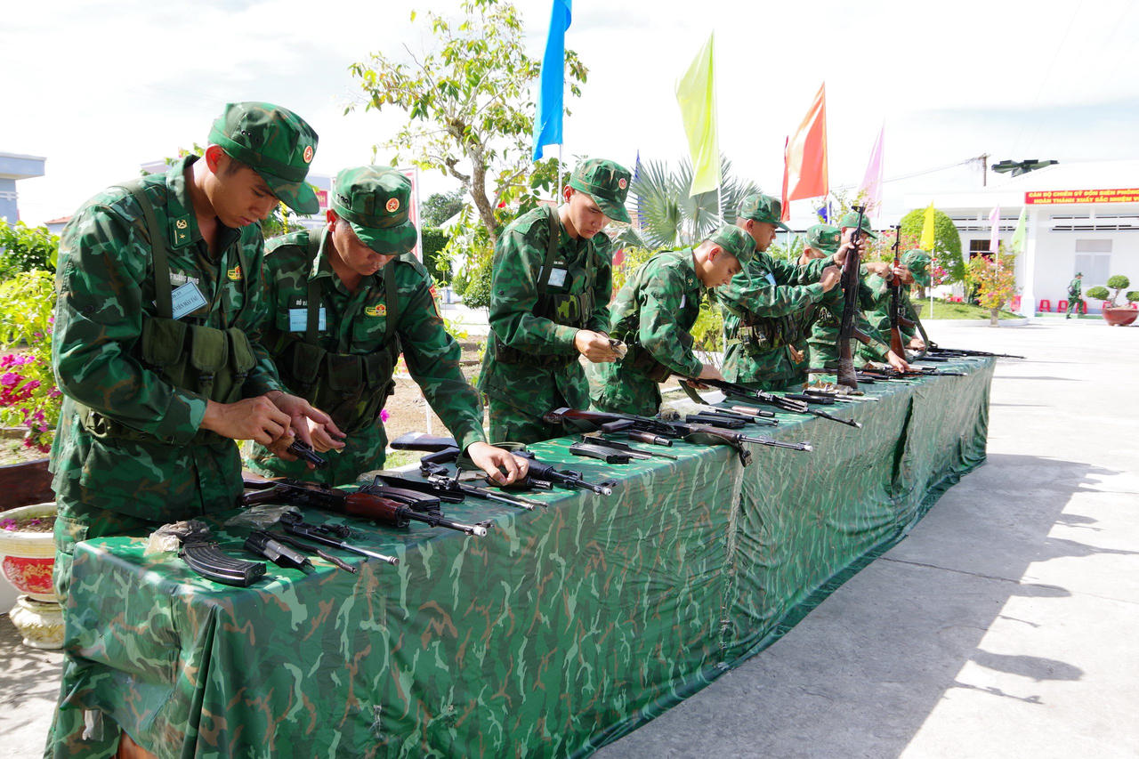 Bộ đội Biên phòng Cà Mau thực hiện tốt Cuộc vận động 50