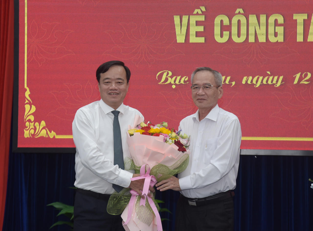 Ông Huỳnh Quốc Việt giữ chức Phó Bí thư Tỉnh ủy Bạc Liêu