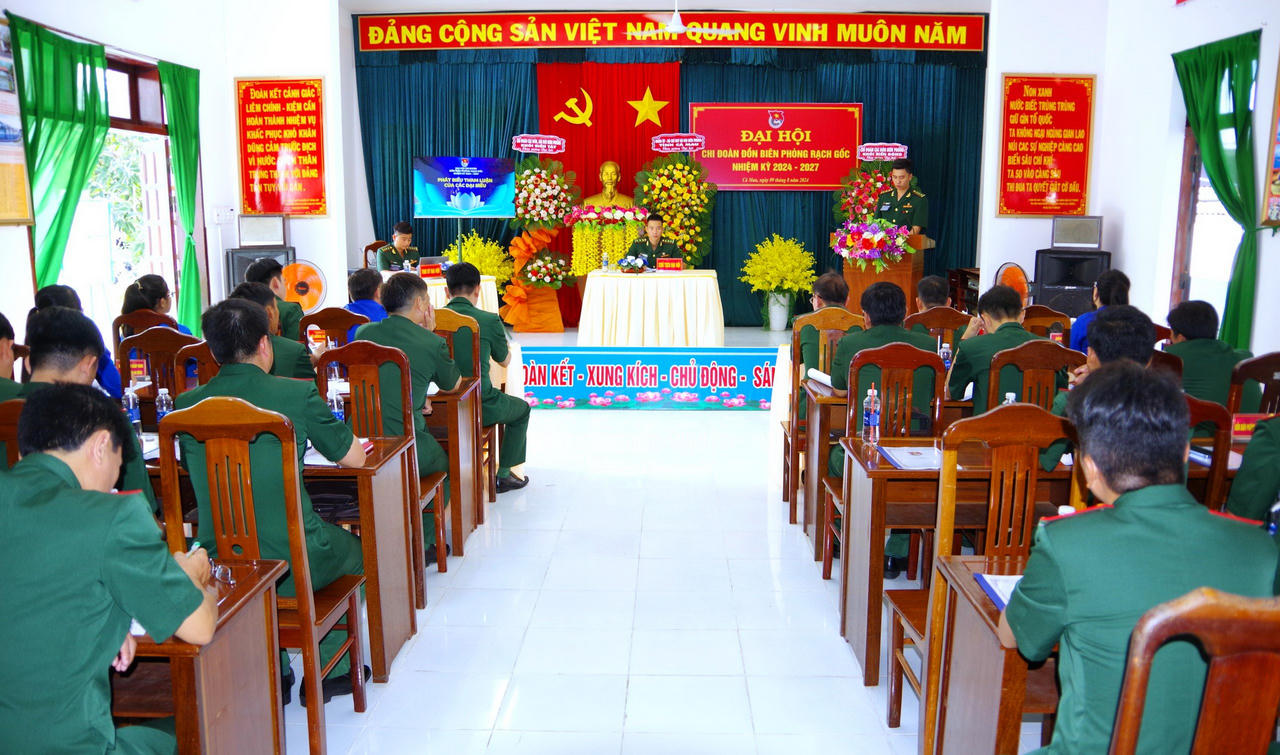 Tuổi trẻ Đồn Biên phòng Rạch Gốc xung kích, chủ động bảo vệ vững chắc chủ quyền biên giới