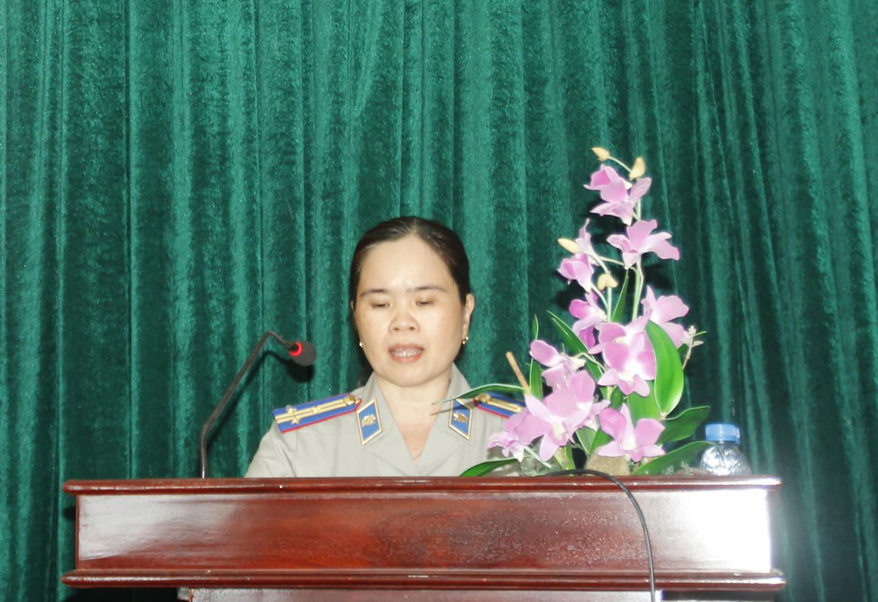 Bà Nguyễn Thị Chi giữ chức Phó Cục trưởng Cục THADS tỉnh Bạc Liêu