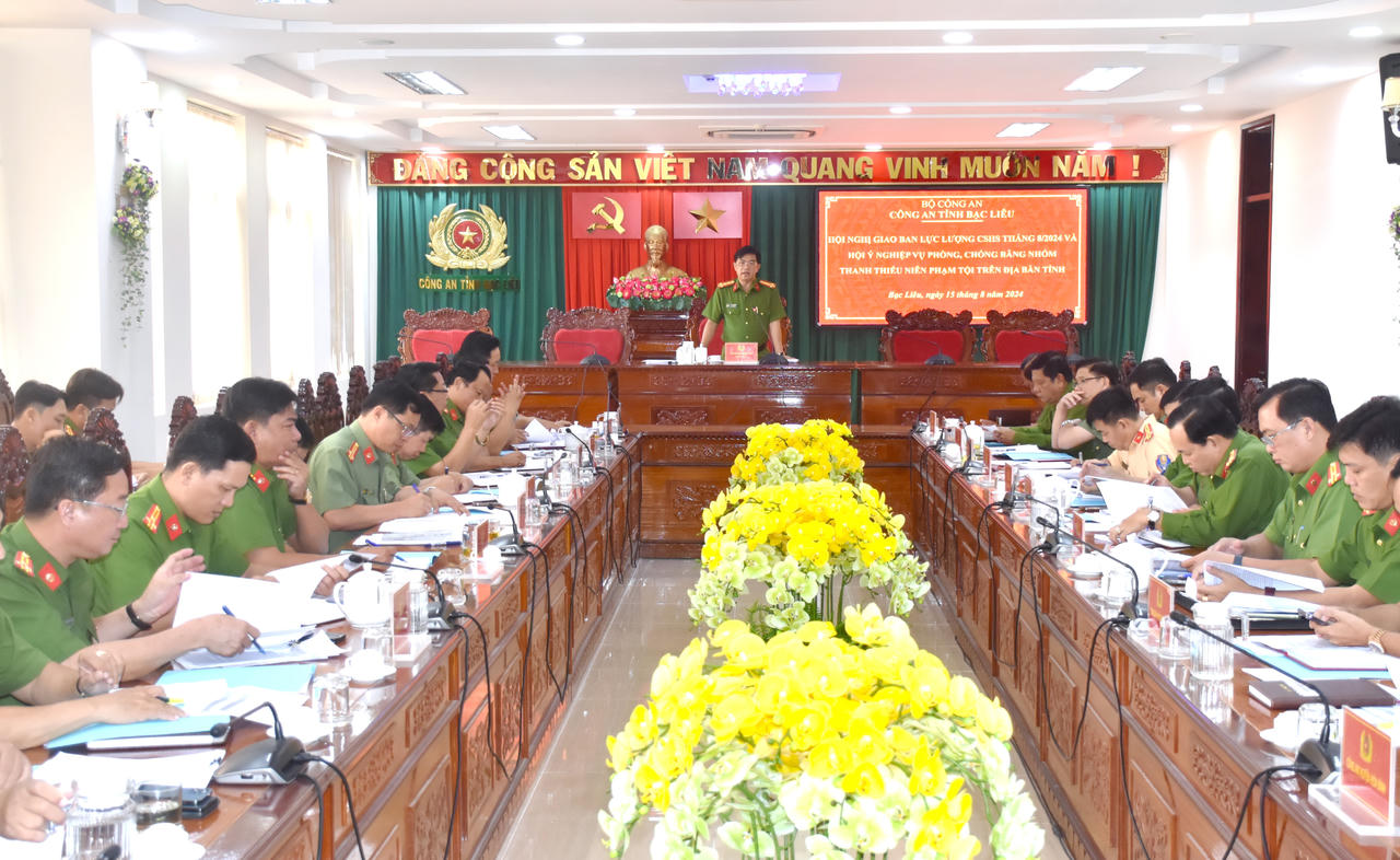 Cảnh sát hình sự Bạc Liêu đặt mục tiêu kéo giảm số thanh thiếu niên vi phạm pháp luật