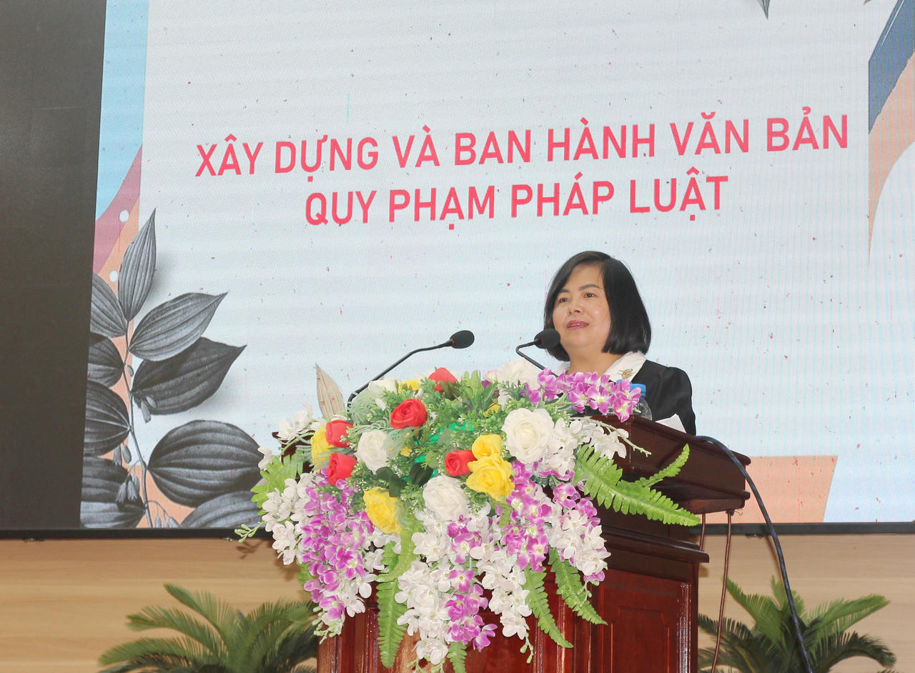Bạc Liêu: Nâng cao nghiệp vụ công tác xây dựng VBQPPL và công tác pháp chế