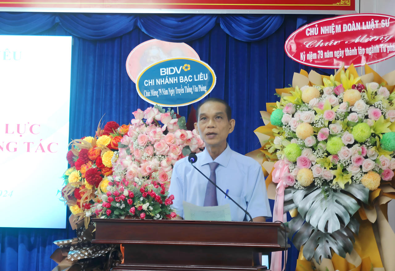 Bế giảng lớp nghiệp vụ cho đội ngũ công chức làm công tác Tư pháp ở Bạc Liêu