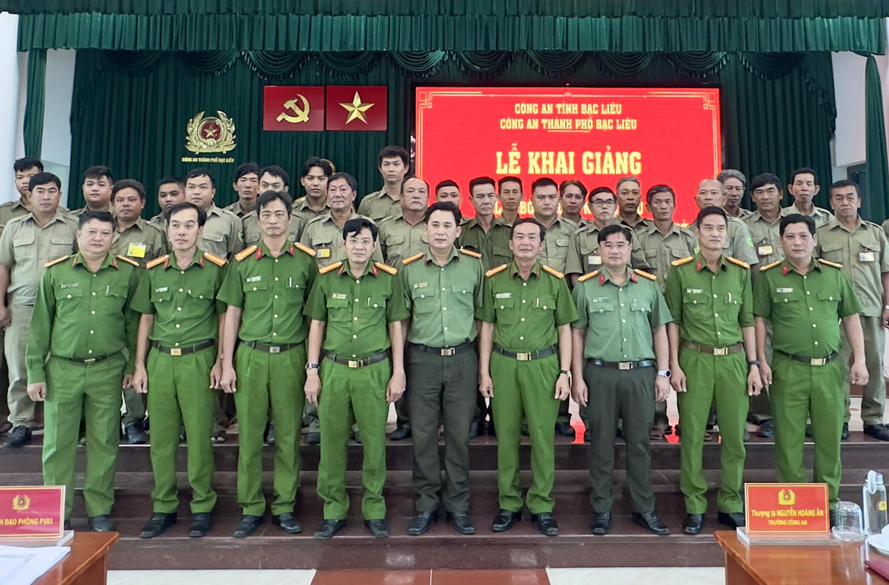 TP Bạc Liêu nâng cao nghiệp vụ lực lượng tham gia bảo vệ ANTT cơ sở