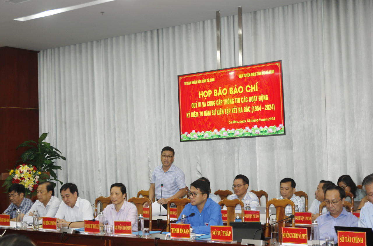 Thông tin về các hoạt động kỷ niệm 70 năm Sự kiện tập kết ra Bắc