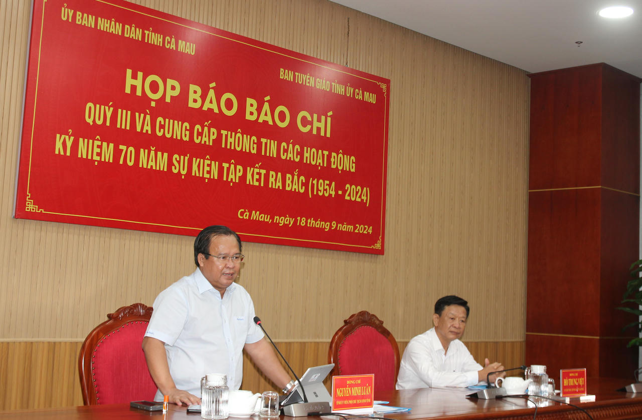 Thông tin về các hoạt động kỷ niệm 70 năm Sự kiện tập kết ra Bắc