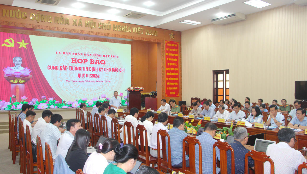 Tốc độ tăng trưởng kinh tế Bạc Liêu đứng thứ 8 vùng ĐBSCL