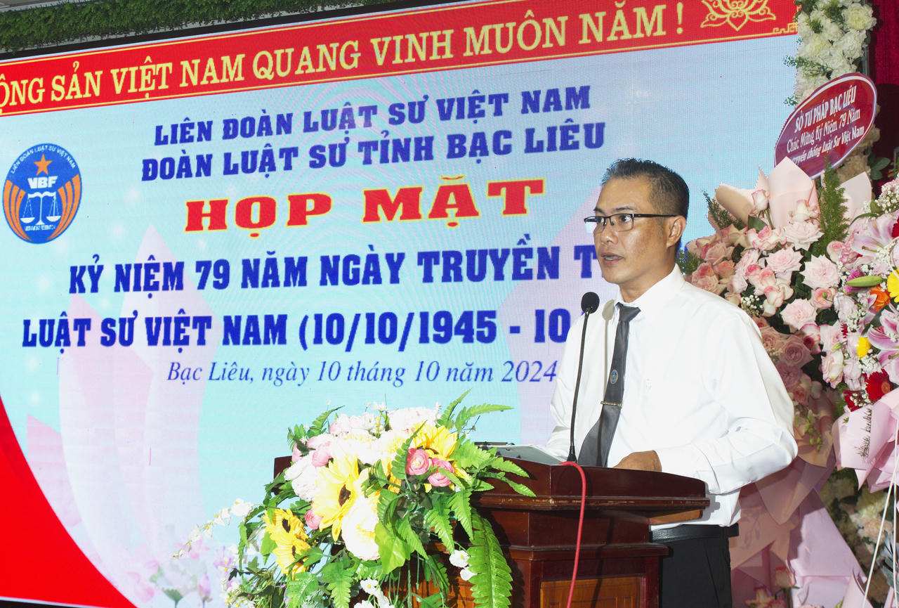 Bạc Liêu: Kỷ niệm 79 năm Ngày truyền thống Luật sư
