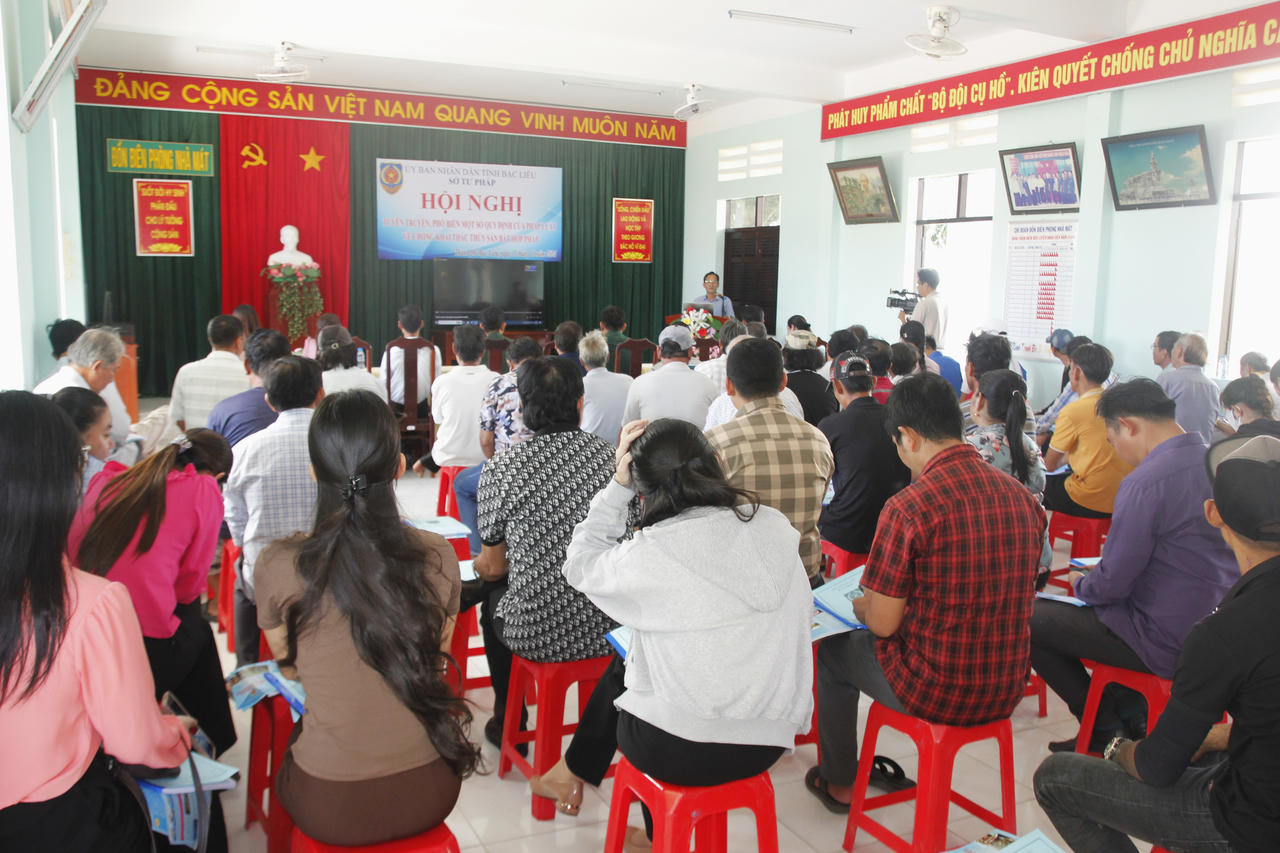 Bạc Liêu đẩy mạnh công tác tuyên truyền, phổ biến về chống khai thác IUU 