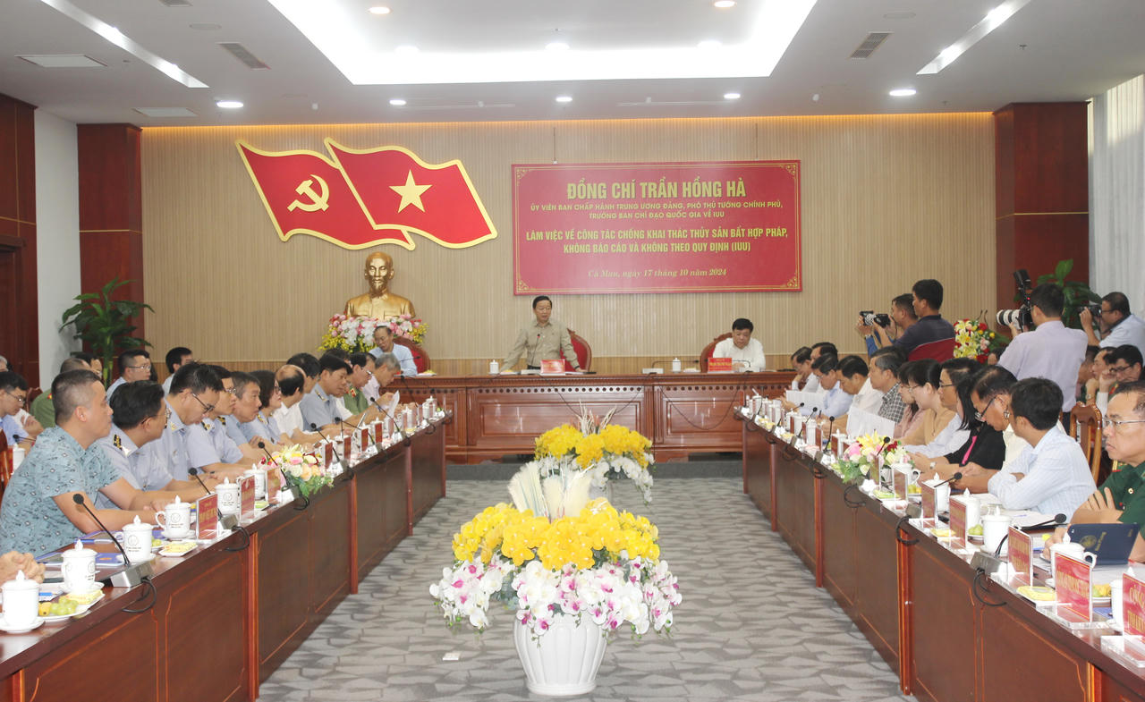 Phó Thủ tướng Trần Hồng Hà: Đảm bảo mục tiêu phát triển trong khai thác thủy sản