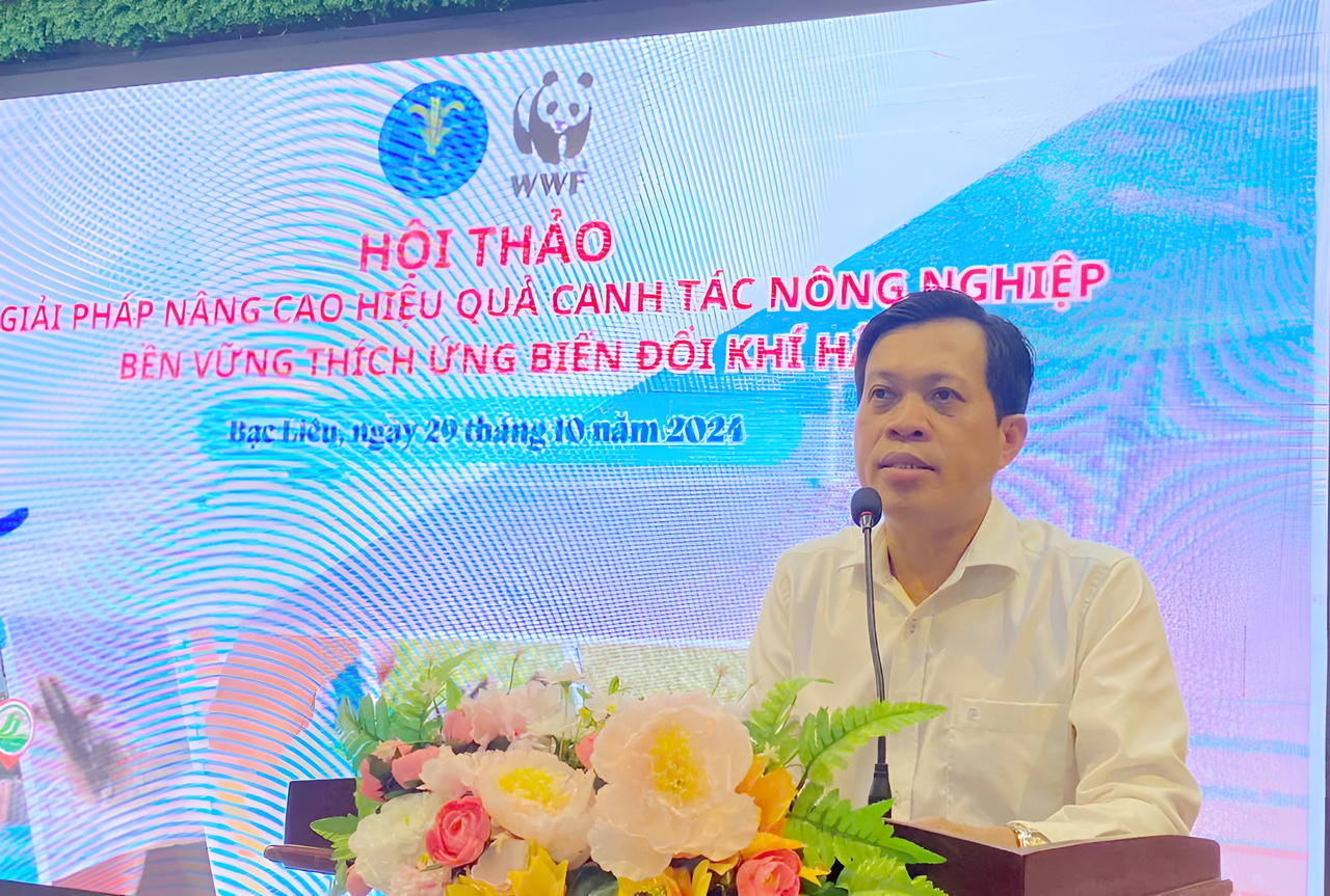 Bạc Liêu 'bàn cách' nâng cao hiệu quả canh tác bền vững thích ứng biến đổi khí hậu