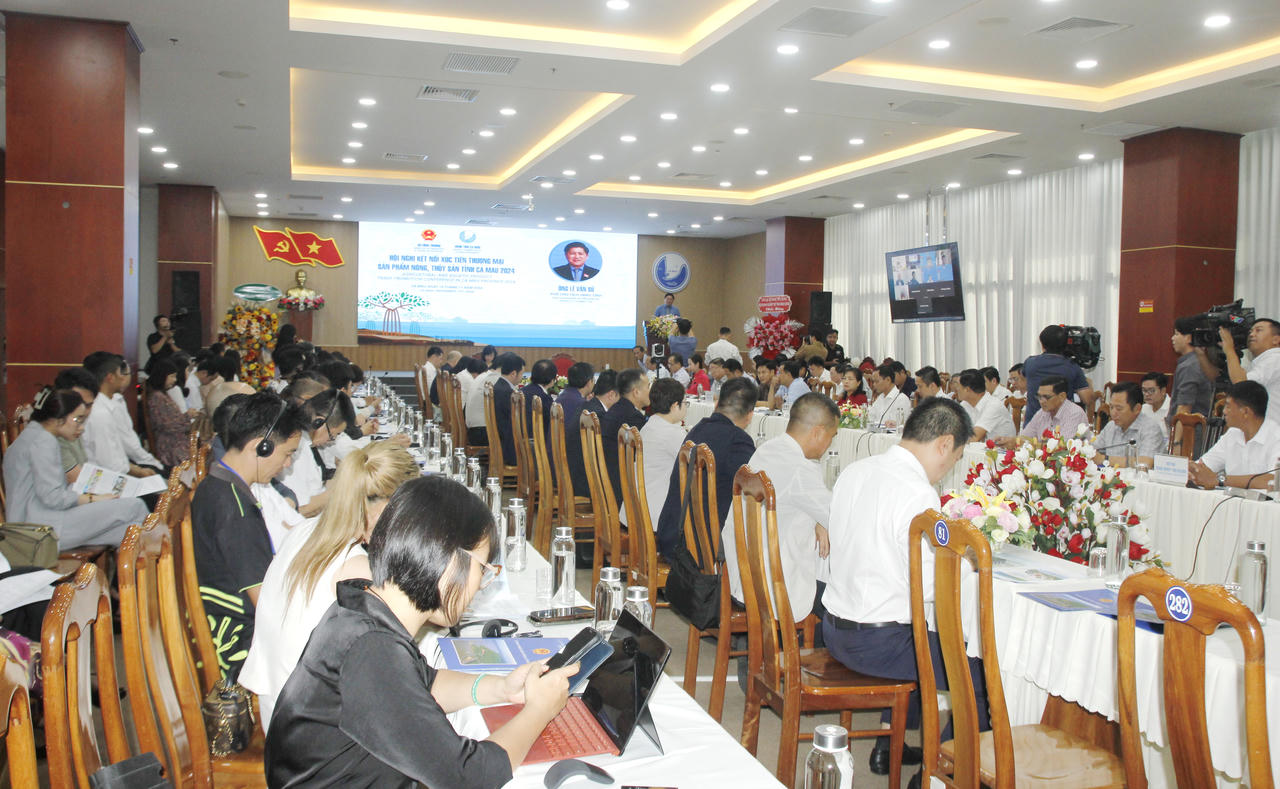 Cà Mau đẩy mạnh kết nối xúc tiến thương mại sản phẩm nông, thủy sản 