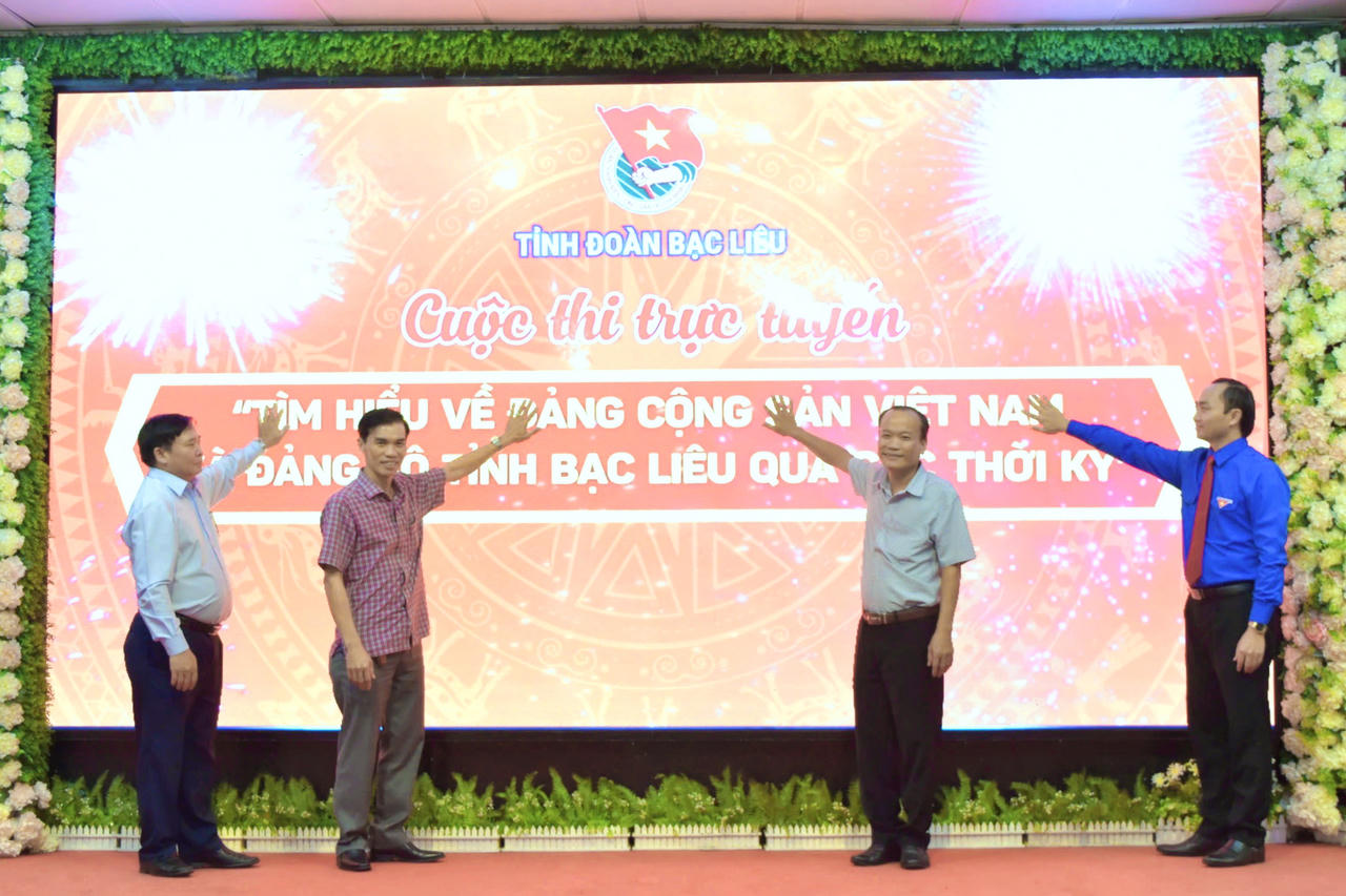 Bạc Liêu: Thi trực tuyến tìm hiểu về Đảng Cộng sản Việt Nam 