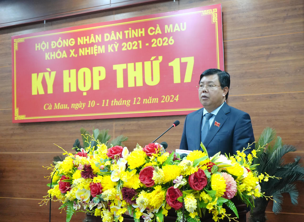 HĐND tỉnh Cà Mau thông qua 13 Nghị quyết quy phạm pháp luật