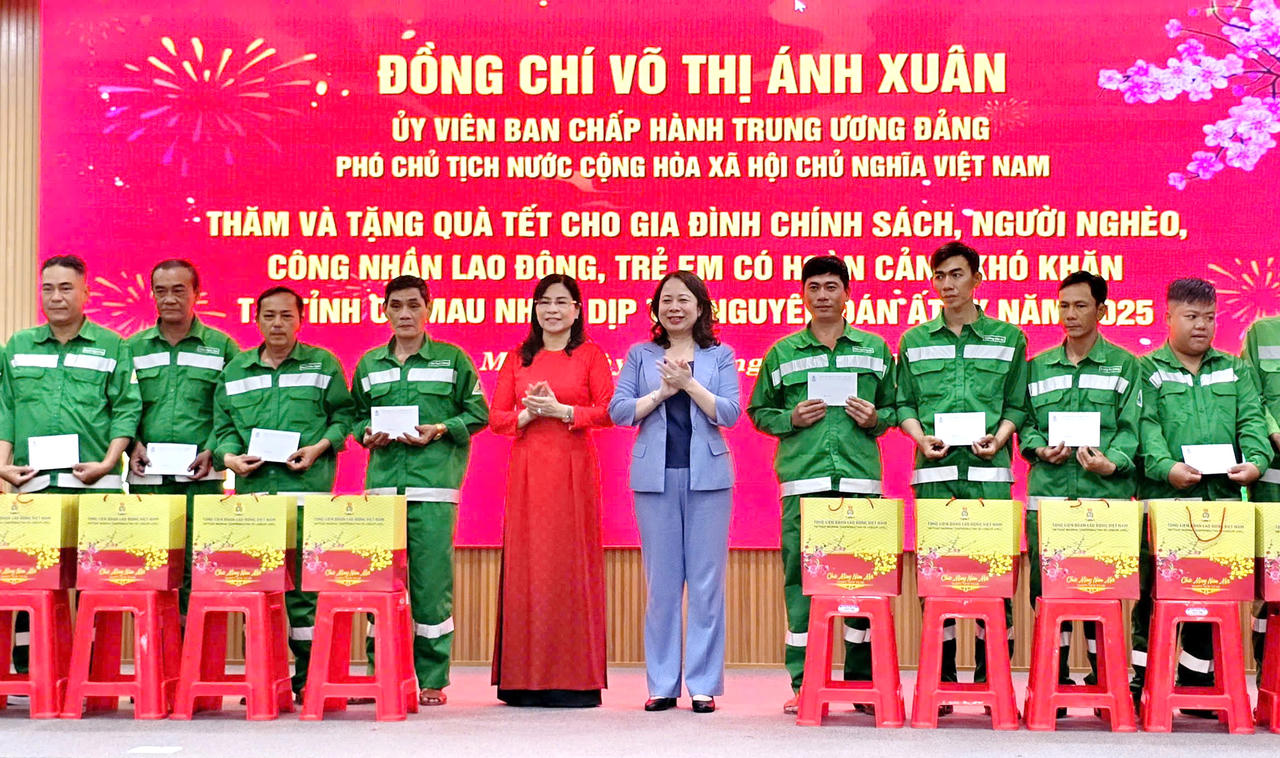 Phó Chủ tịch nước Võ Thị Ánh Xuân thăm, chúc Tết tại Cà Mau và Bạc Liêu