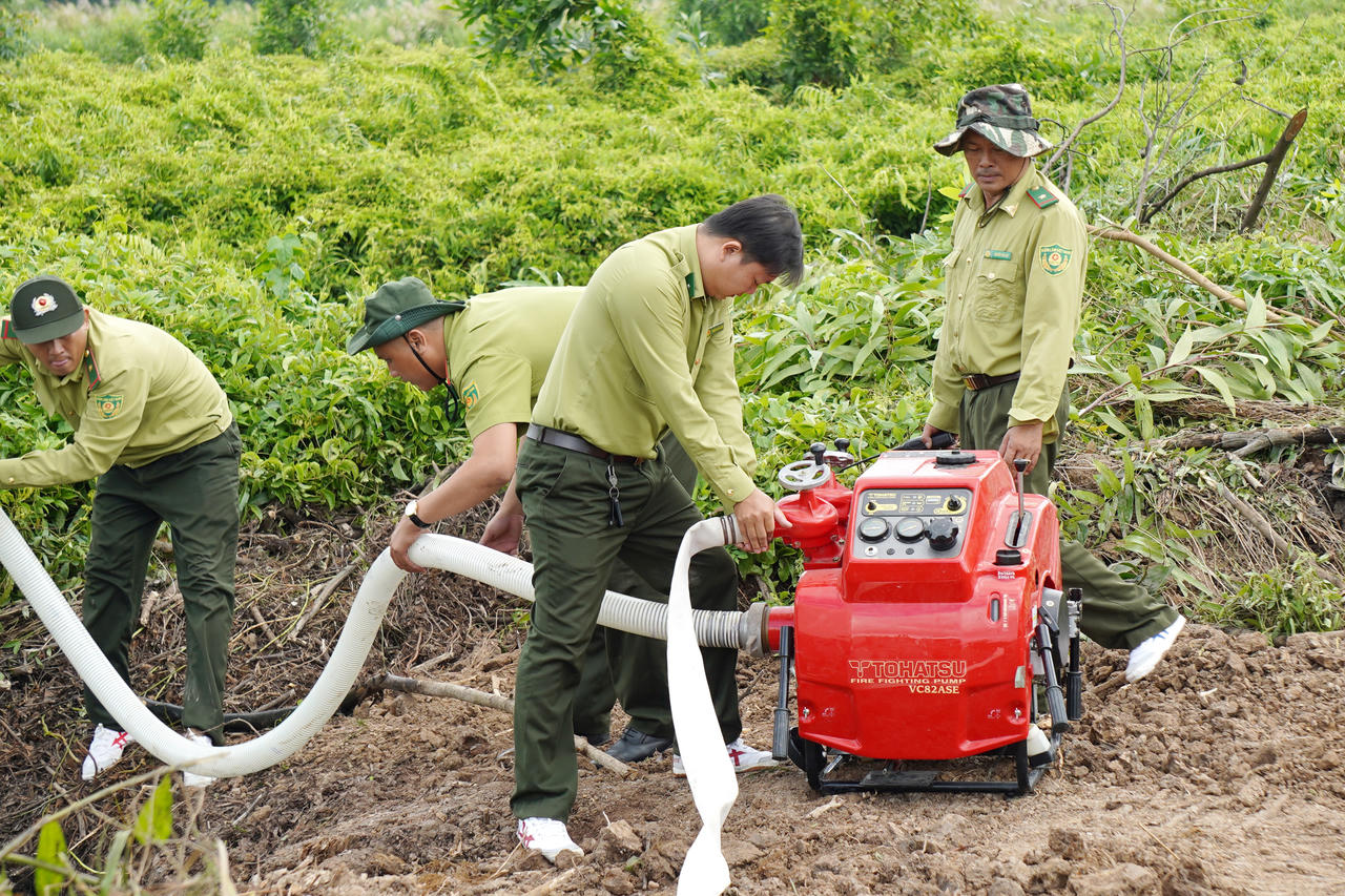 Cà Mau chủ động phòng ngừa cháy rừng từ sớm